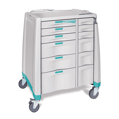 Capsa Healthcare Capsa Healthcare AM-AN-INT-ELOK-G Avalo Medical Cart Anesthesia Supplies reLink Medical