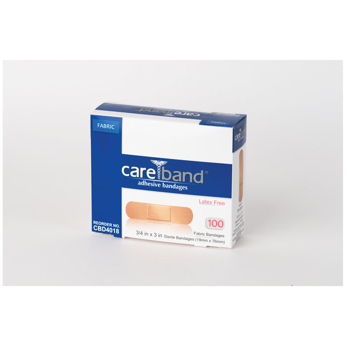 ASO, LLC ASO LLC CBD4018 Fabric Strip Bandage ‚¾" x 3" Latex Free 100/bx Supplies reLink Medical