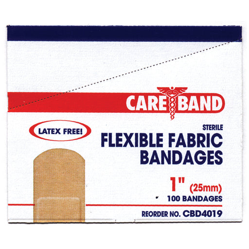 ASO, LLC ASO LLC CBD4019 Fabric Strip Bandage 1" x 3" Latex Free 100/bx Supplies reLink Medical