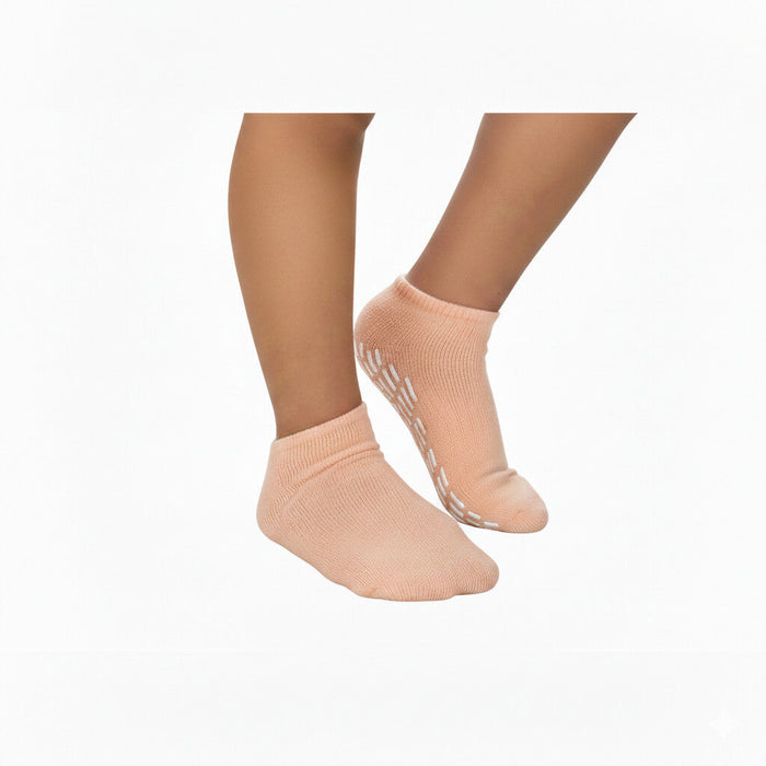 Albahealth LLC 80112 Toddler Slippers Single Tread Peach