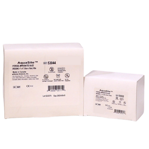 Gentell Gentell 81122 Skin Closure Strip Aquasite Hydrogel NW 2"x2" 25/bx Supplies reLink Medical