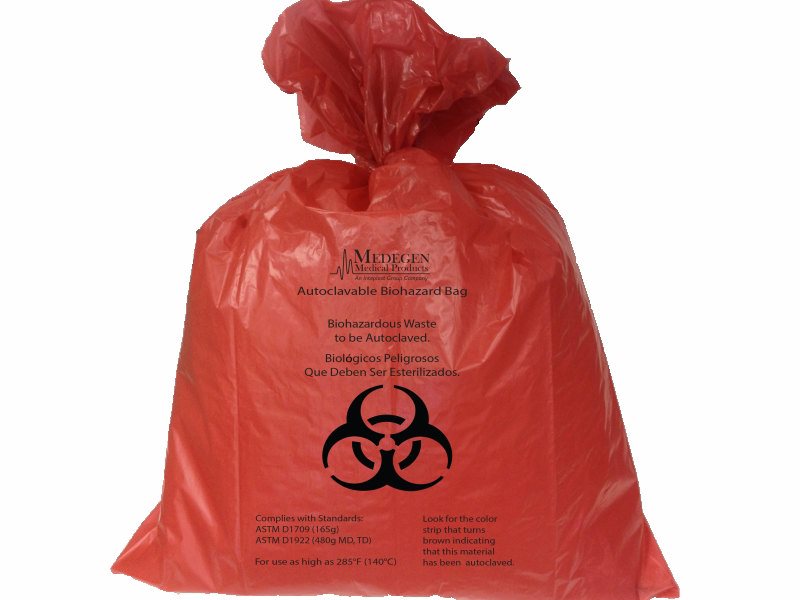 Medegen Medical Products LLC HRD404816 Infectious Waste Bag with