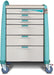 Capsa Healthcare Capsa Healthcare AM-AN-STD-ELOK-G Avalo Medical Cart Anesthesia Supplies reLink Medical