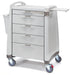 Capsa Healthcare Capsa Healthcare AM9MC-LCD-C-DR140 Intermediate Cart 39.5" H x  24" Medical Furniture reLink Medical