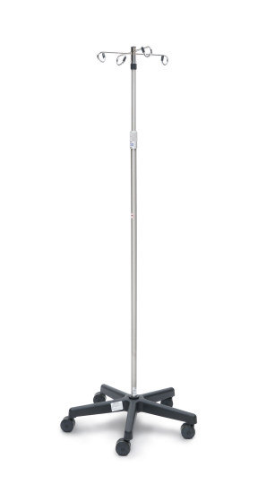 Blickman Industries Blickman Industries 0539A02302 IV Stand Washable Cart 2 Hook Ram's Medical Furniture reLink Medical
