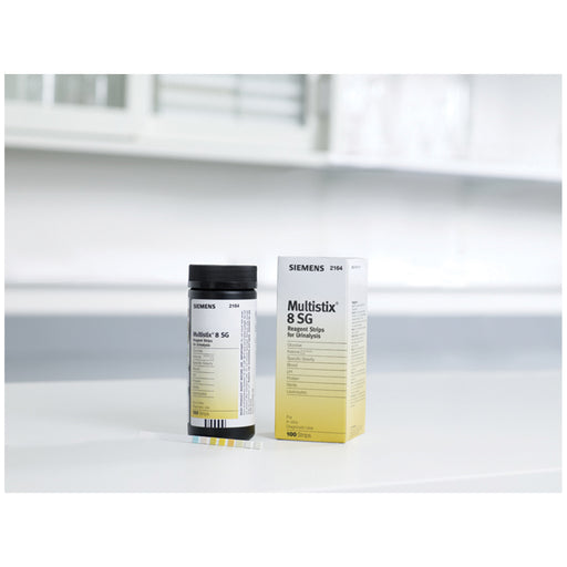 Siemens Diagnostics Siemens Diagnostics 2164 Multistix 8 SG Reagent Strips CLIA Waived Clinical Lab reLink Medical
