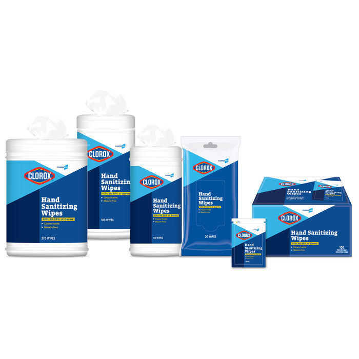 Brand Buzz Brand Buzz BBP15839 Clorox Pro Sanitizing Hand Wipes 20 ct Pouch 28 Supplies reLink Medical