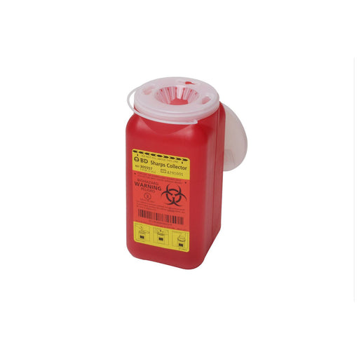 Becton Dickinson (BD) BD 305557 Sharps Collector 1.4 Qt Small Red Supplies reLink Medical