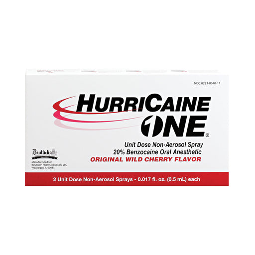 Beutlich Pharmaceuticals Beutlich Pharmaceuticals 0283-0610-11 HurriCaine ONE Unit Dose Supplies reLink Medical