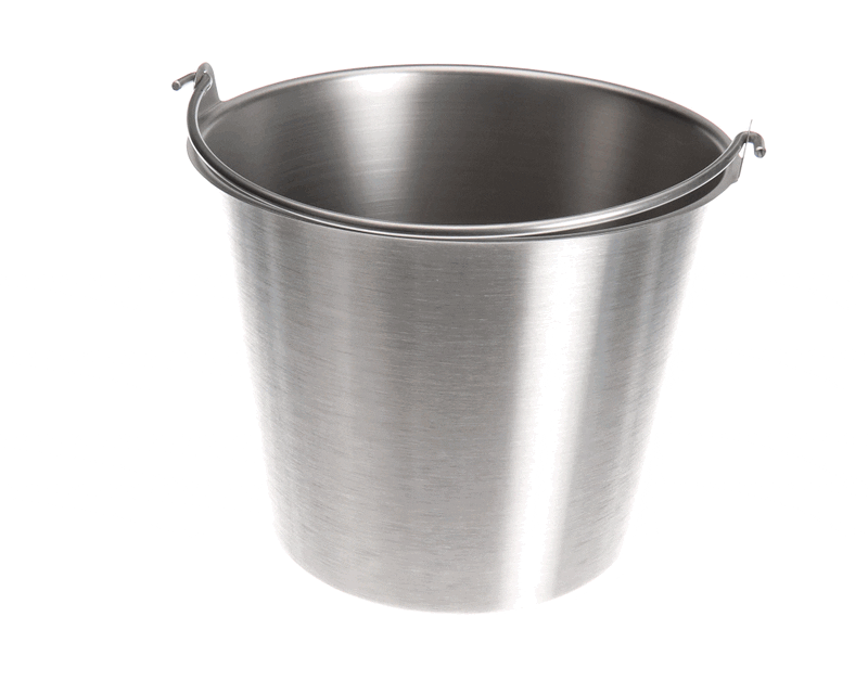 Blickman Industries Blickman Industries 9701920000 Kickbucket Pail 13 Qt MRI Safe 10"x11 Medical Furniture reLink Medical