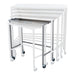 Blickman Industries Blickman Industries 0137826000 Nested Table 32"W x 34"H x Medical Furniture reLink Medical