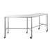 Blickman Industries Blickman Industries 0147862000 Angular Instrument Table 60"W x 34"H x Medical Furniture reLink Medical