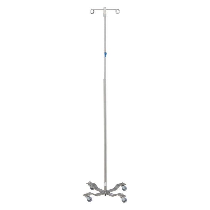 Blickman Industries Blickman Industries 0518889000 IV Stand 2 Hook Thumb Operated Slide Medical Furniture reLink Medical