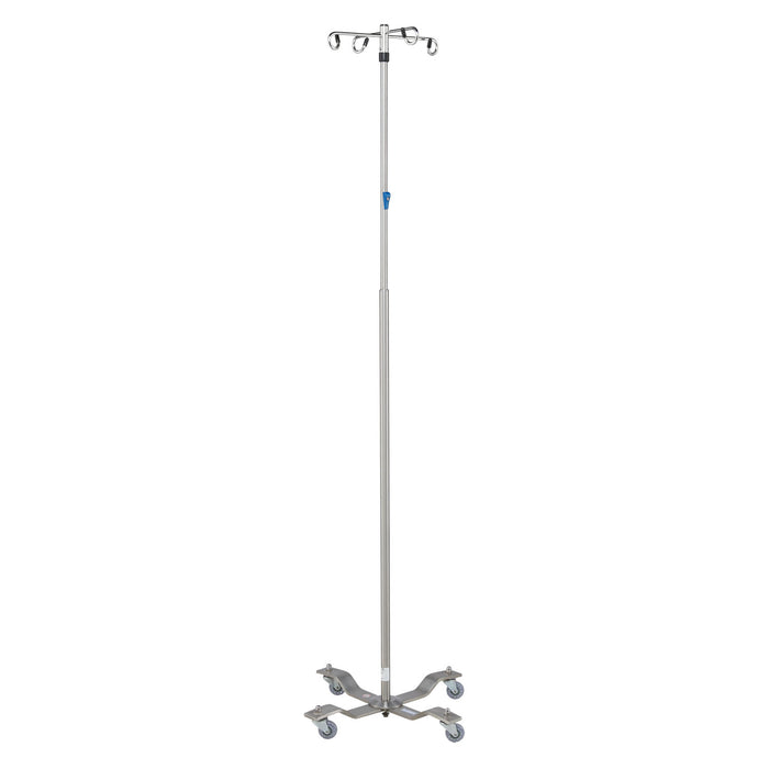 Blickman Industries Blickman Industries 0518889400 IV Stand 4 Hook Thumb Operated Slide Medical Furniture reLink Medical