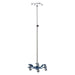 Blickman Industries Blickman Industries 0541370400 IV Stand Heavy Duty 4 Hook 6 Leg Medical Furniture reLink Medical