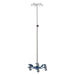 Blickman Industries Blickman Industries 0541370600 IV Stand Heavy Duty 6 Hook 6 Leg Medical Furniture reLink Medical