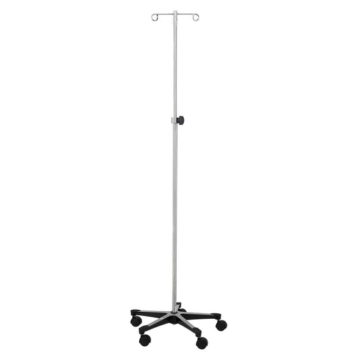 Blickman Industries Blickman Industries 0561315000 IV Stand 2 Hook Tru Loc Mechanism 5 Medical Furniture reLink Medical