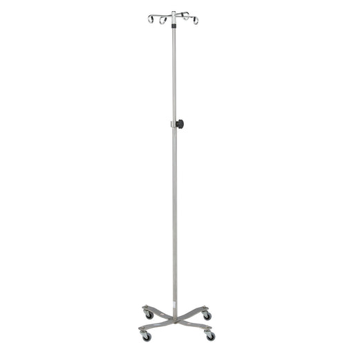 Blickman Industries Blickman Industries 0571410400 IV Stand 4 Hook Tru Loc Mechanism 4 Medical Furniture reLink Medical