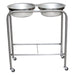 Blickman Industries Blickman Industries 0727808100 Snyder Double Basin Solution Stand Medical Furniture reLink Medical