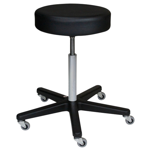 Blickman Industries Blickman Industries 1021113125 Exam Stool 1113 Black Leg Black Medical Furniture reLink Medical