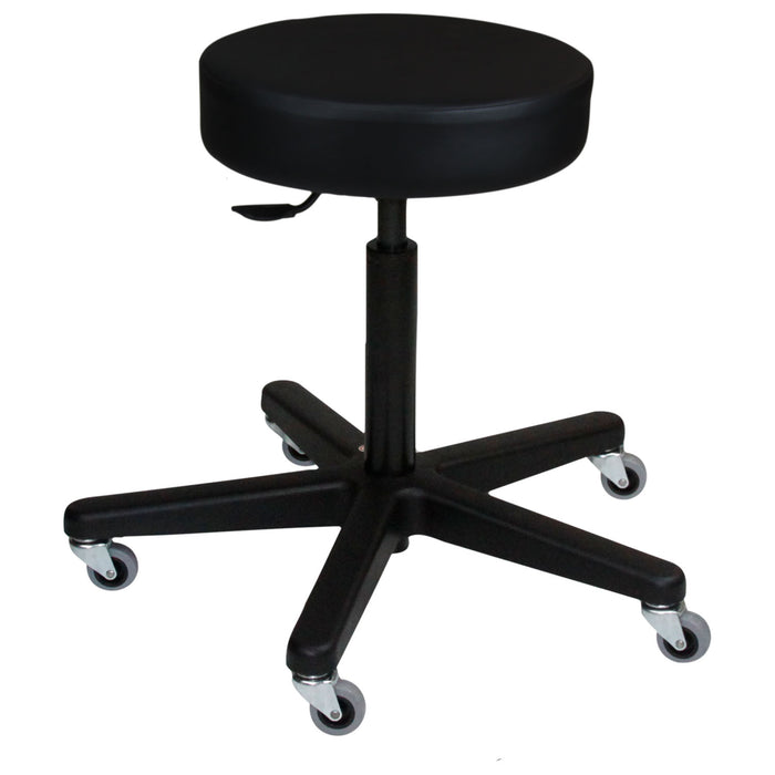Blickman Industries Blickman Industries 1041210125 Pneumatic Exam Stool Black Leg Medical Furniture reLink Medical