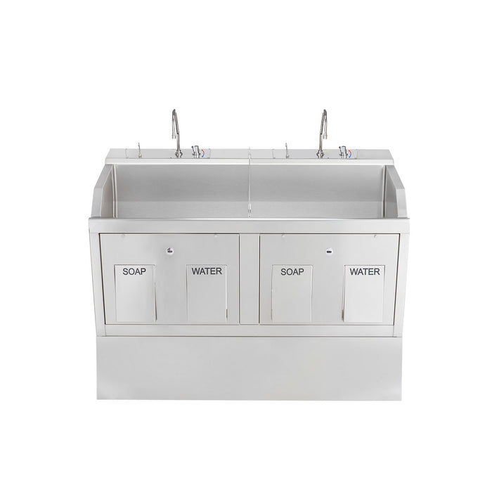 Blickman Industries Blickman Double Station Lodi Scrub Sink Medical Furniture reLink Medical