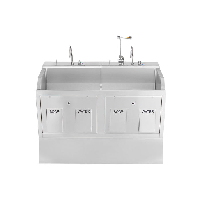 Blickman Industries Blickman Double Station Lodi Scrub Sink Medical Furniture reLink Medical