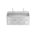 Blickman Industries Blickman Double Station Lodi Scrub Sink Medical Furniture reLink Medical