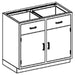 Blickman Industries Blickman Industries 2013335000 Base Cabinet 35"W x 35 3/4"H x 22"D Medical Furniture reLink Medical