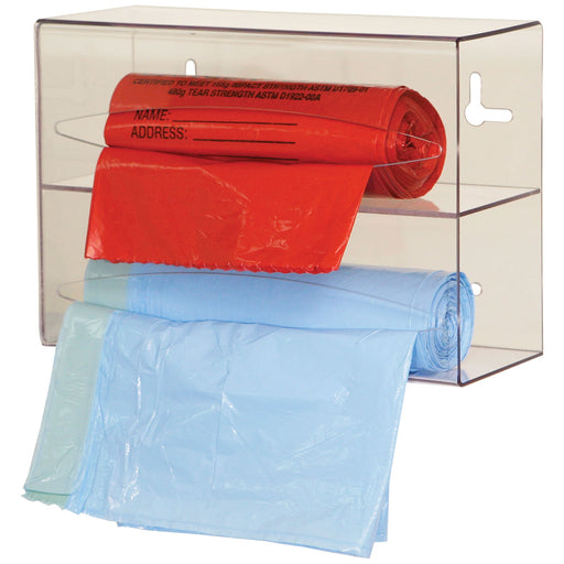 MarketLab, Inc. MarketLab Inc. BG002-0111 Bag Dispenser Double Holds Two Rolls of Supplies reLink Medical