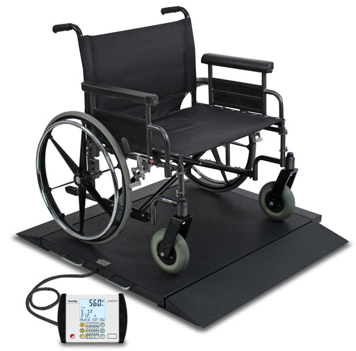 Detecto Detecto BRW1000-AC Portable Bariatric Wheelchair Scale w/ AC Scales reLink Medical