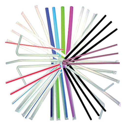 Bunzl Distribution Midcentral, Inc. Bunzl Distribution Midcentral Inc. 76009704 White Flex Jumbo Straws Supplies reLink Medical