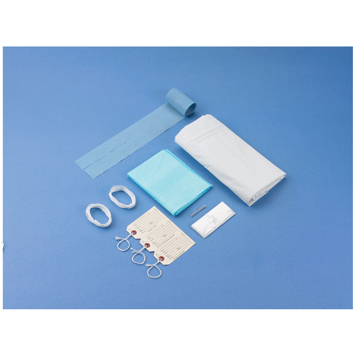 Busse Hospital Disposables, Inc. Busse Hospital Disposables Inc. 908 Post Mortem Kit White Curved Supplies reLink Medical