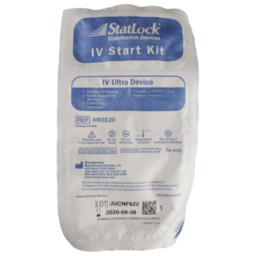 Becton Dickinson (BD) BD IVK0120 StatLock IV Ultra Stabilization Kit FREPP Sponge Supplies reLink Medical