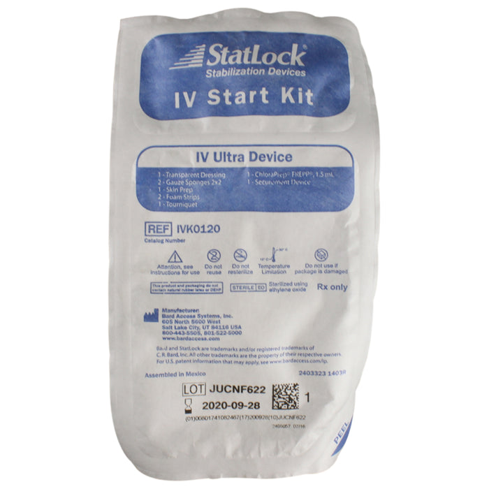 Becton Dickinson (BD) BD IVK0120 StatLock IV Ultra Stabilization Kit FREPP Sponge Supplies reLink Medical