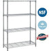 Quantum Medical Quantum Medical 1848SG Shelf 18"W x 48"L Galvanized Supplies reLink Medical