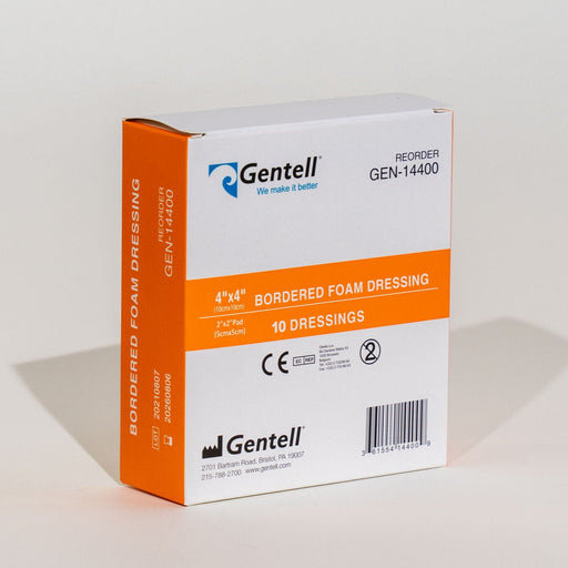 Gentell Gentell 86644 Gental Tack Silicone Foam Bordered Absorbent Supplies reLink Medical