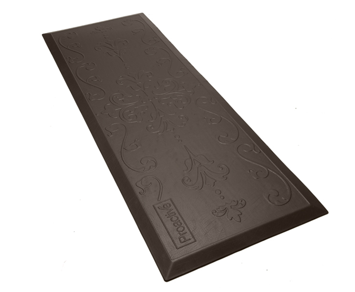 Proactive Medical 51001BR Beveled Floor Mat Brown