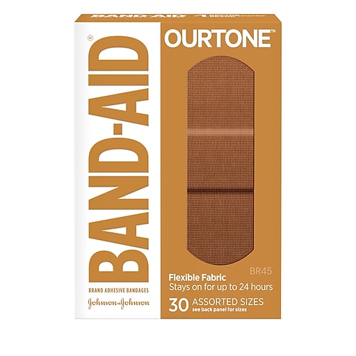 Kenvue Kenvue 119585 Band-Aid Ourtone BR45 Bandage Assorted 30ct 6/bx 4 Supplies reLink Medical