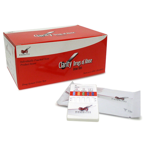 Clarity Diagnostics, LLC Clarity Diagnostics LLC CD-DOA-6125 Dip Card 12 Panel AMP BAR Supplies reLink Medical