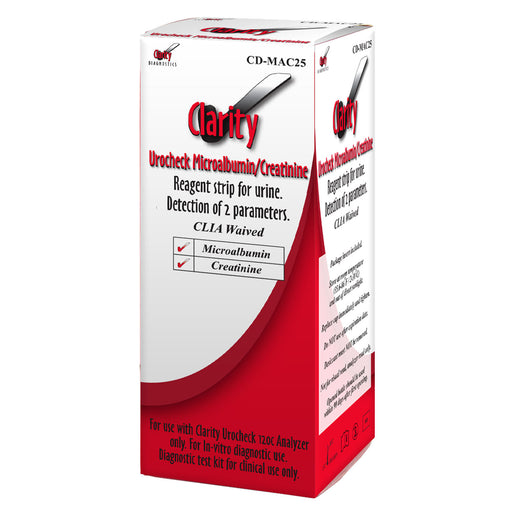 Clarity Diagnostics, LLC Clarity Diagnostics LLC CD-MAC25 Clarity Urocheck Supplies reLink Medical