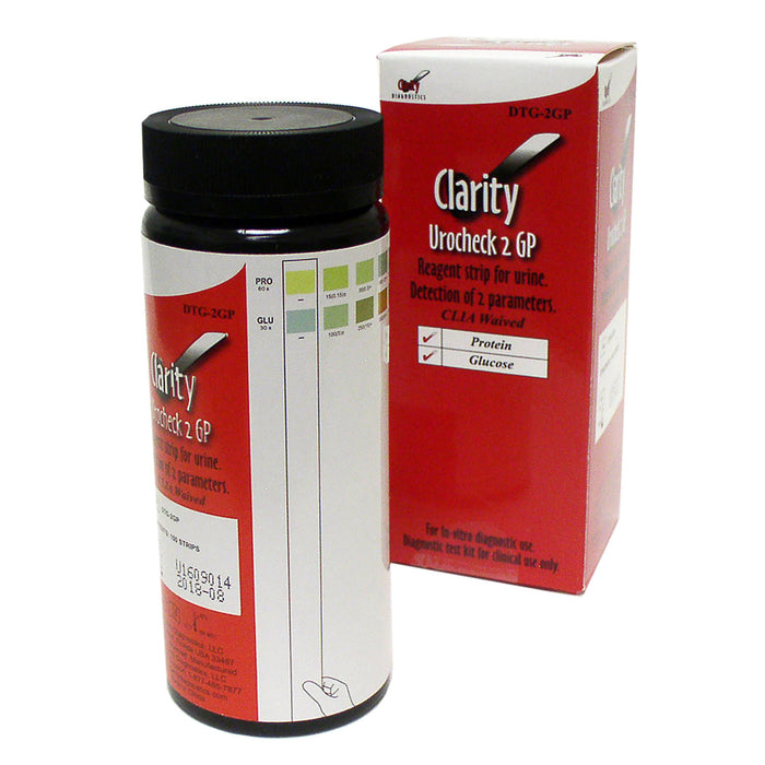 Clarity Diagnostics, LLC Clarity Diagnostics LLC DTG-2GP Clarity Urocheck 2 GP CLIA Waived Supplies reLink Medical