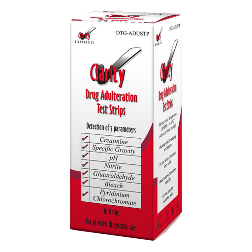 Clarity Diagnostics, LLC Clarity Diagnostics LLC DTG-ADUSTP Clarity Urine Adulteration Supplies reLink Medical