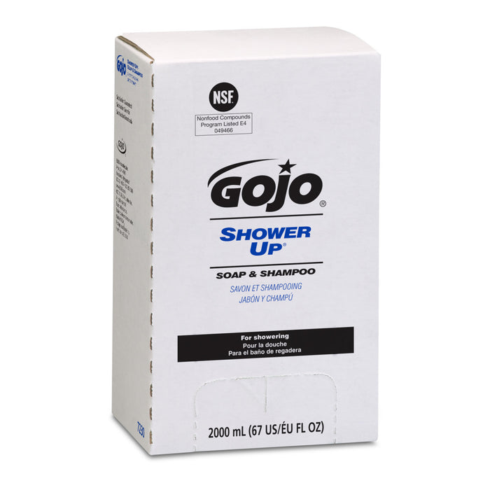 GOJO Industries, Inc. GOJO Industries Inc. 7230-04 Shower Up Soap & Shampoo 2000ml Pink Supplies reLink Medical