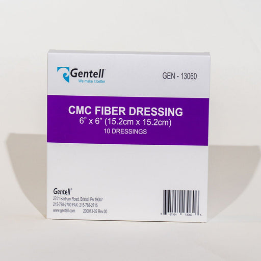 Gentell Gentell GEN-13060 CMC Fiber Dressing 6" x 6" Supplies reLink Medical