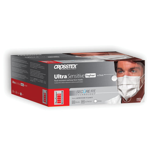 Crosstex International Crosstex International GCPWSSF ASTM Level 3 Earloop Mask Splash Supplies reLink Medical