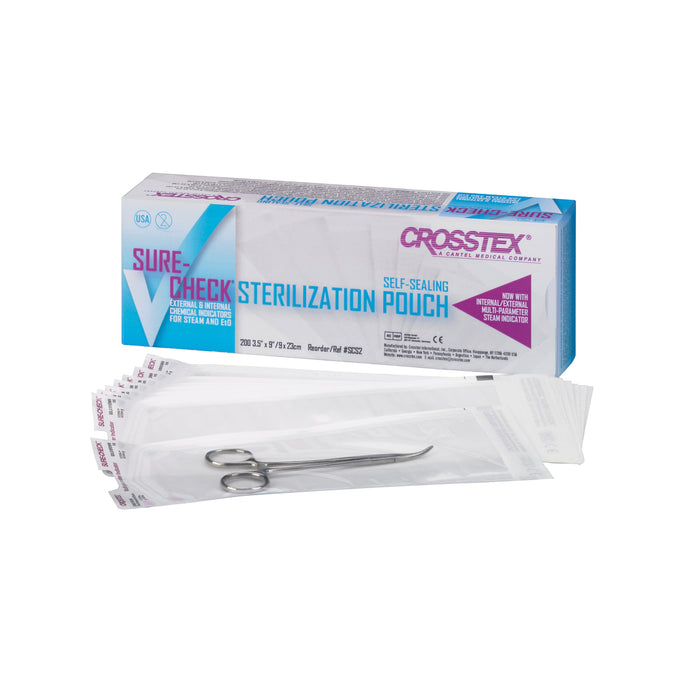 Crosstex International Crosstex International SCXX2 Pouch 2‚¼" x 4" 200/bx 20 Supplies reLink Medical
