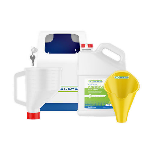 C2R Global Manufacturing C2R Global Manufacturing RX1.0PROLCKBXK Rx Destroyer Starter Kit Supplies reLink Medical