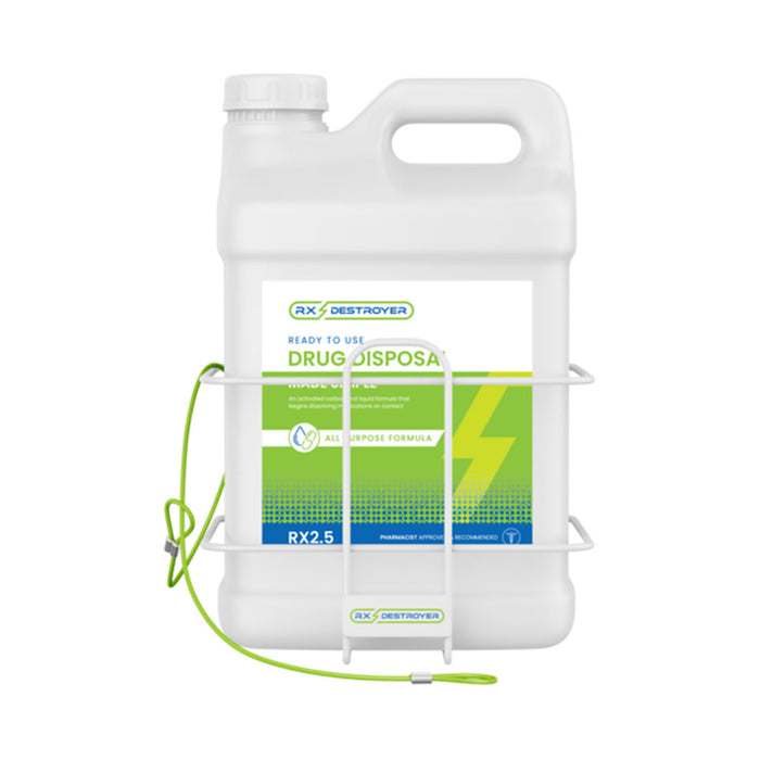 C2R Global Manufacturing C2R Global Manufacturing RX2.5W/SEC Rx Destroyer 2.5 Gallon Wall Supplies reLink Medical