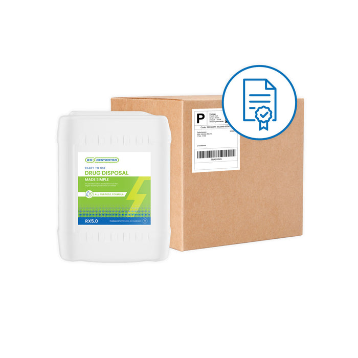 C2R Global Manufacturing C2R Global Manufacturing RX5MB Rx Destroyer All-Purpose 5 Gallon Supplies reLink Medical